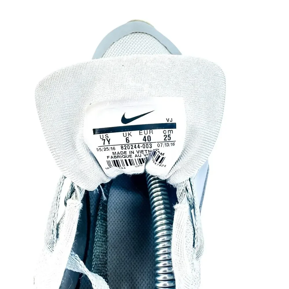 Nike Women’s Air Max Thea Premium Leather Metallic Platinum Size 7